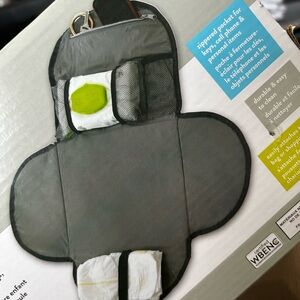 Compact Gray and White Electronic Device